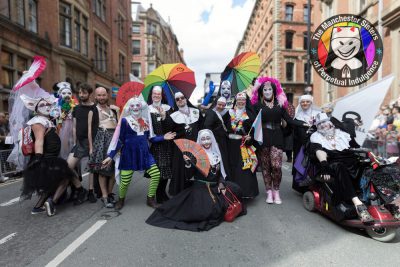 The-Manchester-Sisters-and-friends-at-Manchester-Pride-2017